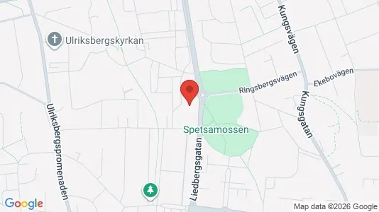 Apartments for rent i Växjö - kort over placeringen