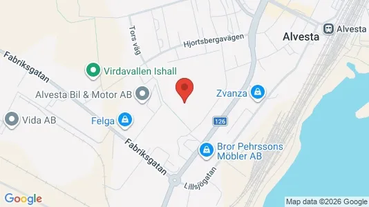 Apartments for rent i Alvesta - kort over placeringen