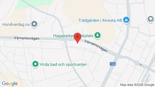Apartments for rent i Alvesta - kort over placeringen