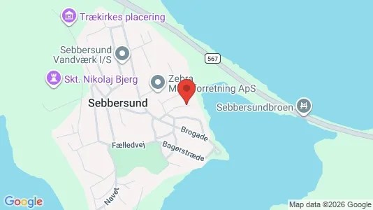Apartments for rent i Nibe - kort over placeringen