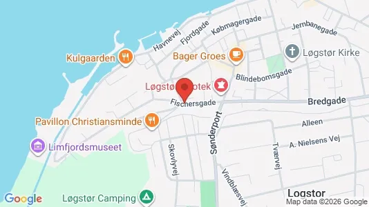 Apartments for rent i Løgstør - kort over placeringen