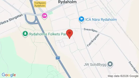 Apartments for rent i Värnamo - kort over placeringen