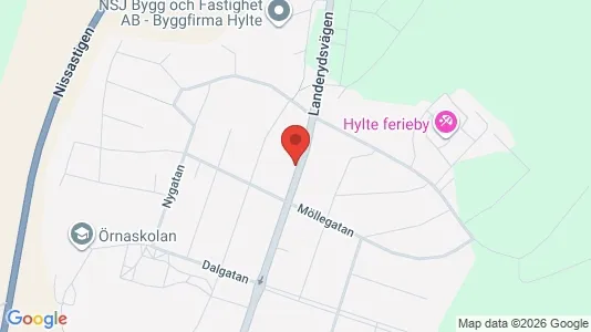 Apartments for rent i Hylte - kort over placeringen
