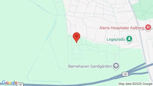 Apartments for rent i Aalborg SV - kort over placeringen