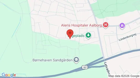 Apartments for rent i Aalborg SV - kort over placeringen