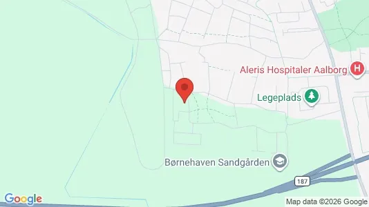 Apartments for rent i Aalborg SV - kort over placeringen