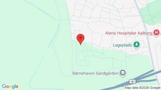 Apartments for rent i Aalborg SV - kort over placeringen