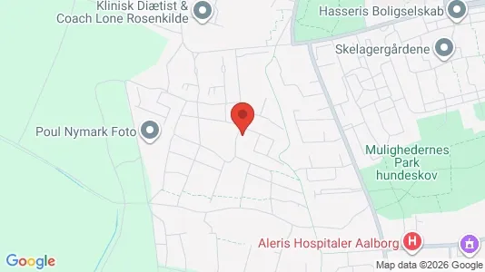 Apartments for rent i Aalborg SV - kort over placeringen