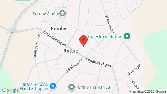 Apartments for rent i Växjö - kort over placeringen