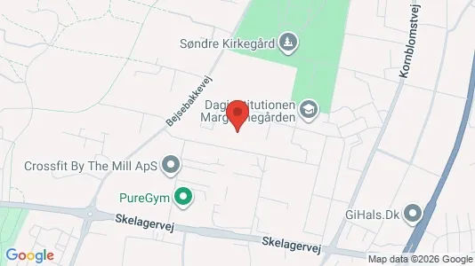 Apartments for rent i Aalborg Center - kort over placeringen