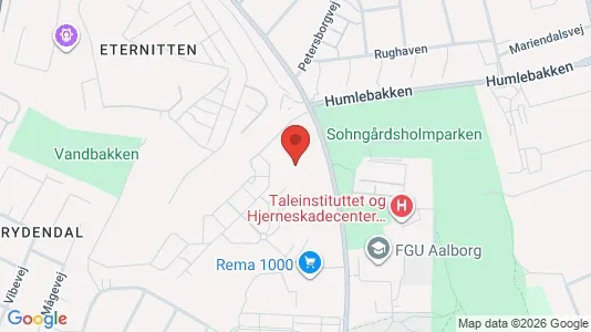 Apartments for rent i Aalborg Center - kort over placeringen