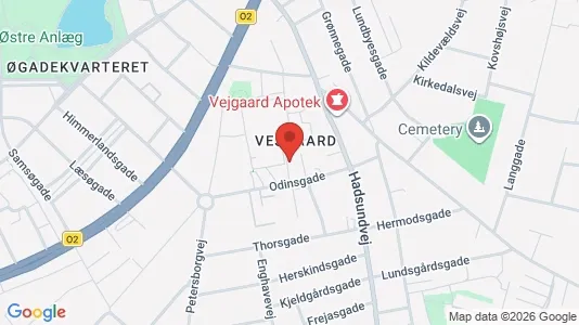 Apartments for rent i Aalborg Center - kort over placeringen