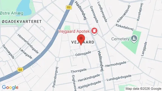 Apartments for rent i Aalborg Center - kort over placeringen