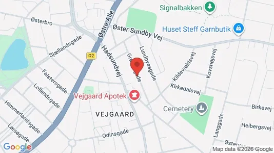 Apartments for rent i Aalborg Center - kort over placeringen