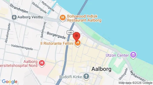 Apartments for rent i Aalborg Center - kort over placeringen