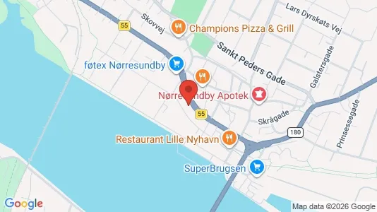 Apartments for rent i Nørresundby - kort over placeringen