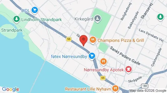 Apartments for rent i Nørresundby - kort over placeringen