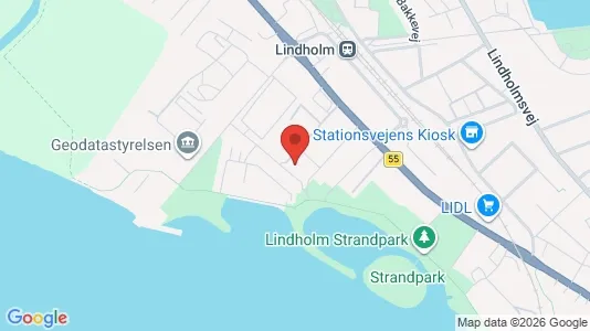 Rooms for rent i Nørresundby - kort over placeringen