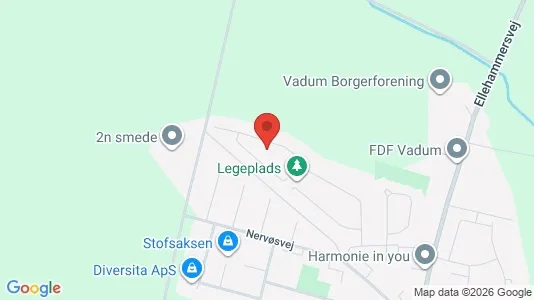 Apartments for rent i Vadum - kort over placeringen