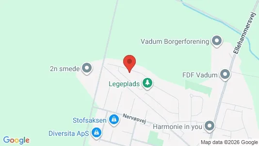 Apartments for rent i Vadum - kort over placeringen