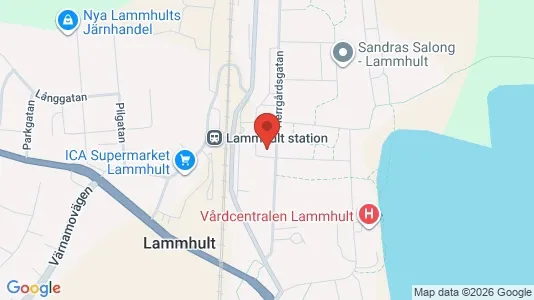 Apartments for rent i Växjö - kort over placeringen