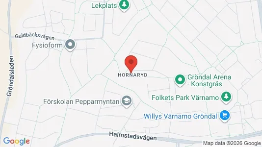 Apartments for rent i Värnamo - kort over placeringen