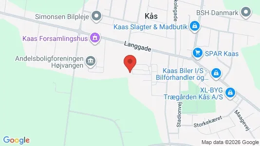 Apartments for rent i Pandrup - kort over placeringen