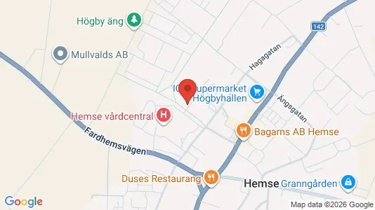 Apartments for rent i Gotland - kort over placeringen