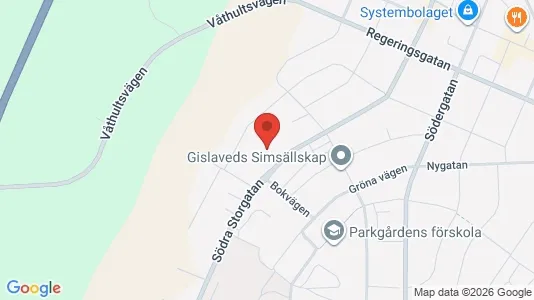 Apartments for rent i Gislaved - kort over placeringen