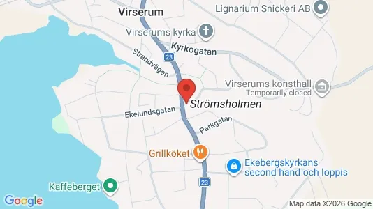 Apartments for rent i Hultsfred - kort over placeringen