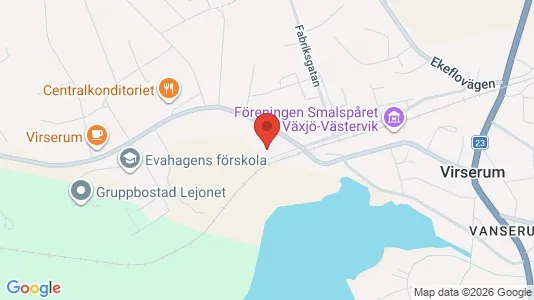 Apartments for rent i Hultsfred - kort over placeringen