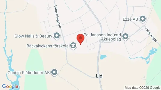 Apartments for rent i Gnosjö - kort over placeringen