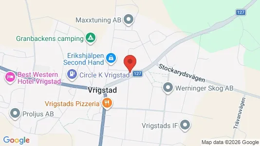 Apartments for rent i Sävsjö - kort over placeringen