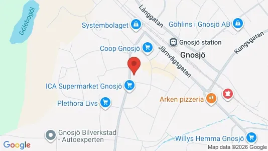 Apartments for rent i Gnosjö - kort over placeringen