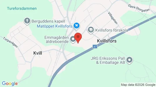 Apartments for rent i Vetlanda - kort over placeringen