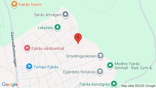 Apartments for rent i Kungsbacka - kort over placeringen