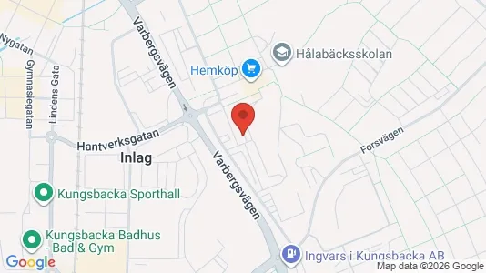 Apartments for rent i Kungsbacka - kort over placeringen