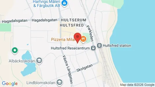 Apartments for rent i Hultsfred - kort over placeringen