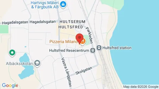 Apartments for rent i Hultsfred - kort over placeringen
