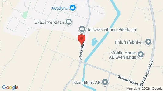 Apartments for rent i Svenljunga - kort over placeringen