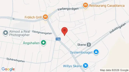 Apartments for rent i Mark - kort over placeringen