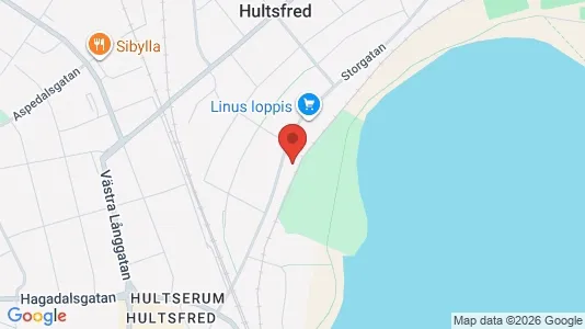 Apartments for rent i Hultsfred - kort over placeringen