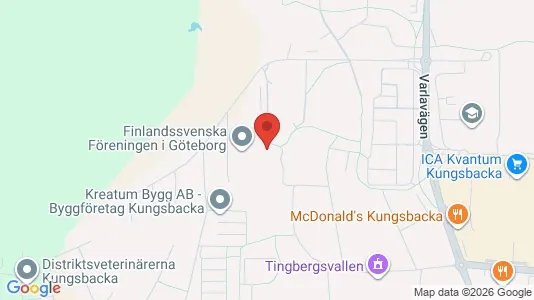 Apartments for rent i Kungsbacka - kort over placeringen