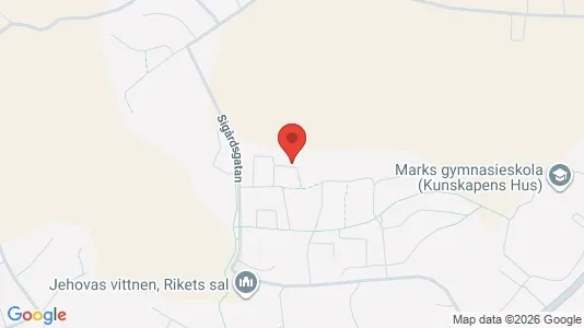 Apartments for rent i Mark - kort over placeringen