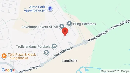 Apartments for rent i Kungsbacka - kort over placeringen