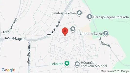 Apartments for rent i Mölndal - kort over placeringen