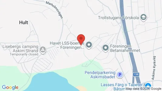 Apartments for rent i Askim-Frölunda-Högsbo - kort over placeringen