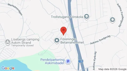 Apartments for rent i Askim-Frölunda-Högsbo - kort over placeringen