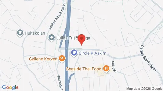 Apartments for rent i Askim-Frölunda-Högsbo - kort over placeringen