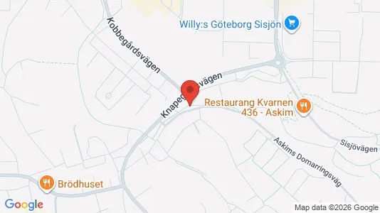 Apartments for rent i Askim-Frölunda-Högsbo - kort over placeringen